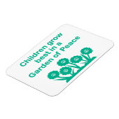 3" x 4" Peace Magnet マグネット (左側)