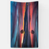 3' x 5'バナー 横断幕 (縦)