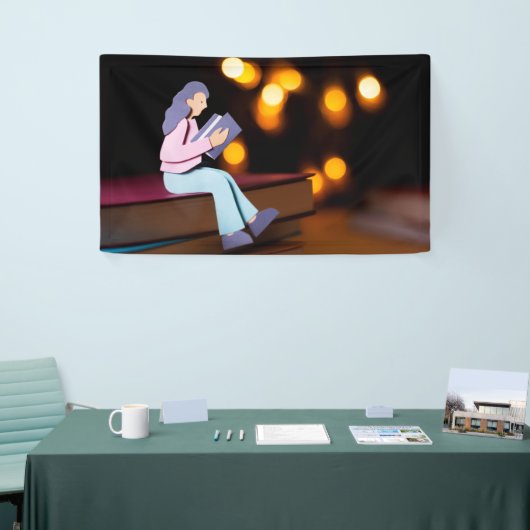 3' x 5' バナー 横断幕 (トレードショー)
