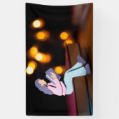 3' x 5' バナー 横断幕 (縦)
