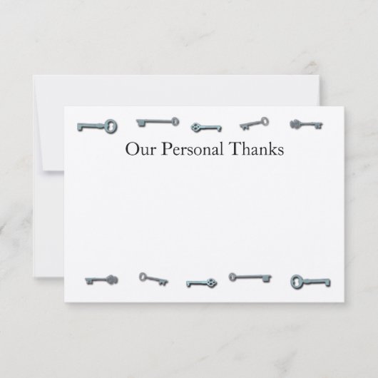 3 x 5 Ctcのサンキューカード サンキューカード (正面)