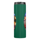 3 YOUNG BLUE EED BLACK KITTENSクリスマスシーン タンブラー (裏面)