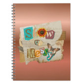 3AM Notebook Small Text ノートブック (正面)