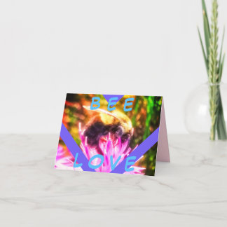 3BEE LOVE小さなグリーティングカード カード