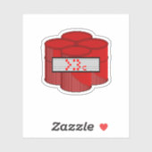 >:3c爆発物 シール (シート)