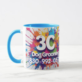 3C Dog Grooming マグカップ