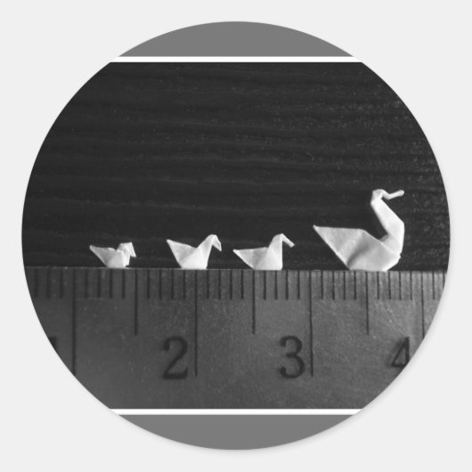 3cm家族泳ぎ ラウンドシール (正面)