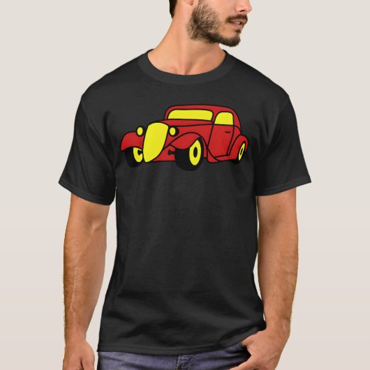 3col Hot Rod Oldtimer Custom Cars Automobiluning g Tシャツ (正面)