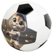3Dおもしろい野球猫 サッカーボール (3/4)