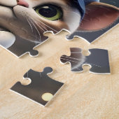 3Dおもしろい野球猫 ジグソーパズル (側面)