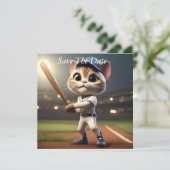 3Dおもしろい野球猫 セーブザデート (スタンド正面)