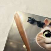 3Dおもしろい野球猫 ビーチタオル (インサイチュ)