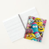 3dおもしろい顔 ノートブック (内部)