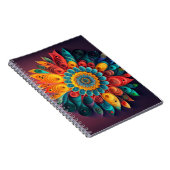 3Dお洒落の花 ノートブック (右側)