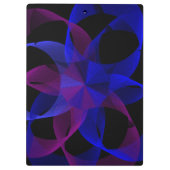 3Dから2Dへのシリンダーリング幾何学クリップボード クリップボード (裏面)