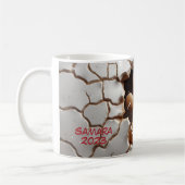 3Dかわいい雪だるまクリスマス コーヒーマグカップ (左)