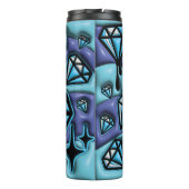 3Dきらめく膨張タンブラー – ダイヤモンドエレガンス タンブラー (裏面)