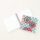 3Dくるみ割りクリスマスキッズパーソナライズされた写真 ノートブック (内部)