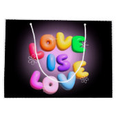 3Dでの愛 ラージペーパーバッグ (裏面)