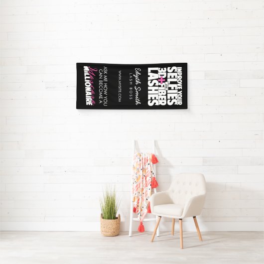 3dのあなたのselfiesを改良して下さい + 繊維の鞭 横断幕 (インサイチュ)