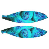 3Dのターコイズと青い球体 – カッコいい バスケットボール (パネル)