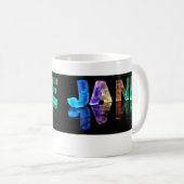 3Dの一流のジェーンはつきます(写真) コーヒーマグカップ (正面右)