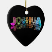 3Dの一流のジョシュアはつきます(写真) セラミックオーナメント (右)