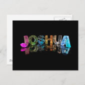 3Dの一流のジョシュアはつきます(写真) ポストカード (正面/裏面)