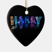 3Dの一流のハリーはつきます(写真) セラミックオーナメント (右)