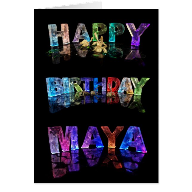 3Dの一流のマヤはつきます(写真) (正面)