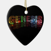 3Dの一流の起源はつきます(写真) セラミックオーナメント (右)