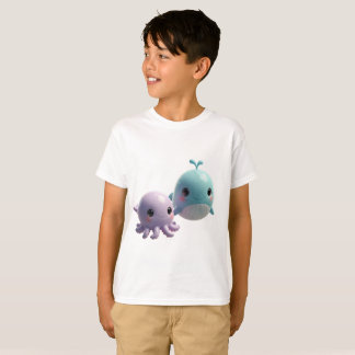 3Dの海洋生物 Tシャツ