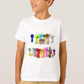 3DのSprunkiスプランキーサイモンオレンファンボットピンキウェンド Tシャツ (正面)