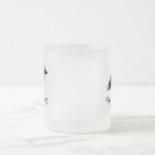 3DはNevermoreあさり歩きます フロストグラスマグカップ (中央)