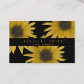 3Dひまわりインテリアデザイナーガーデン 名刺 (正面)