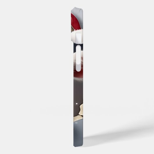 3Dふくらはぎクリスマス Case-Mate iPhoneケース (裏面 / 左)