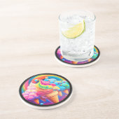 3Dアイスカラフルクリームコーン コースター (側面)