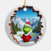 3Dアセンブリ小妖精や小人 セラミックオーナメント (裏面)