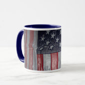3Dアメリカ国旗 マグカップ (正面左)