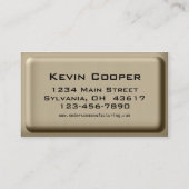 3Dアワードスタイル 名刺 (裏面)