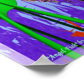 3Dアンゲカラフルルフィッシュ ポスター (角)