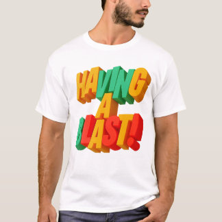 3Dアートで大はしゃぎ Tシャツ