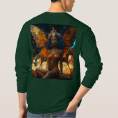 3Dア威厳のあるフリカ通訳Tシャツ Tシャツ (裏面)