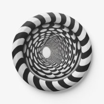 3Dイリュージョン紙プレート