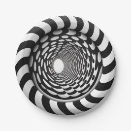 3Dイリュージョン紙プレート ペーパープレート