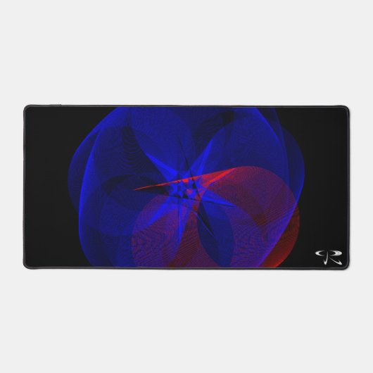 3Dインチ3Dデザインデスクマウスパッドマット デスクマット (正面)