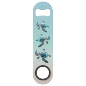 3Dウミガメの海テーマ スピード栓抜き (正面)