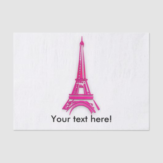 3dエッフェル塔、フランスのclipart 薄葉紙 (正面)