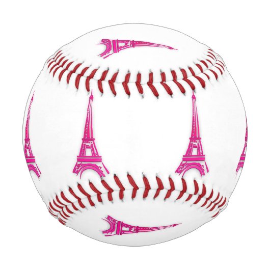 3dエッフェル塔、フランスのclipart 野球ボール (正面)