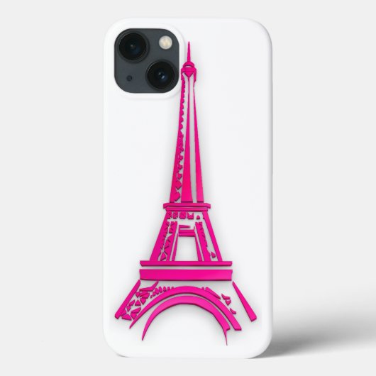 3dエッフェル塔、フランスのclipart Case-Mate iPhoneケース (裏面)